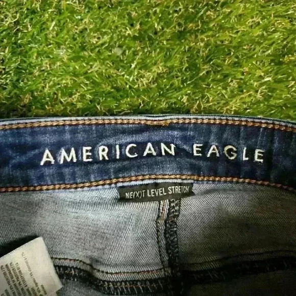 American Eagle Super High-rise Jegging Next Level Stretch Womens Sz 2 - Picture 4 of 10